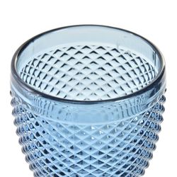 Calice da acqua, 8,7 x 8,7 x 17 cm, in vetro blu | Collezione Da Gama