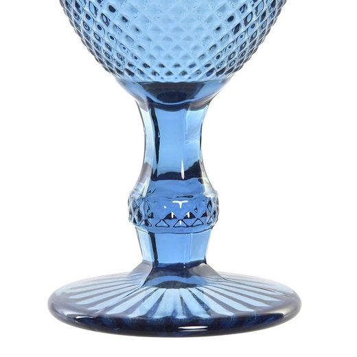 Calice da acqua, 8,7 x 8,7 x 17 cm, in vetro blu | Collezione Da Gama