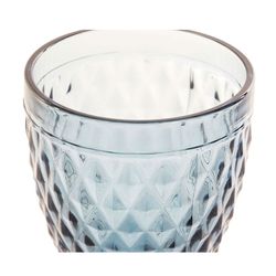 Copa de agua, Ø 8,7 x 17 cm, de cristal en azul | Colección Dias