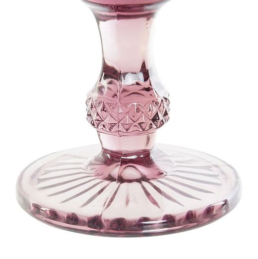 Calice da acqua, Ø 8,7 x 17 cm, in cristallo rosa | Collezione Da Gama