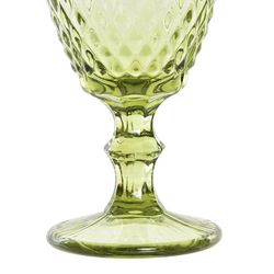 Copa de agua, Ø 8,7 x 17 cm, de cristal en verde| Colección Dias