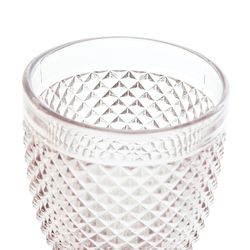 Calice da vino, 8 x 8 x 15,5 cm, in cristallo rosa | Collezione Da Gama
