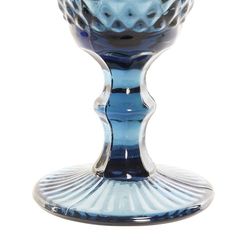 Calice da vino, Ø 8 x 15,5 cm, in vetro blu | Collezione Dias