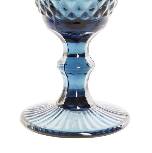 Calice da vino, Ø 8 x 15,5 cm, in vetro blu | Collezione Dias