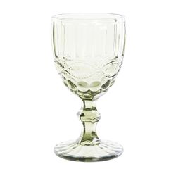 Calice da vino, Ø 8 x 15,5 cm, in vetro verde | Collezione Cabral