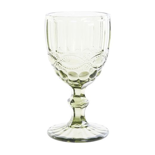 Calice da vino, Ø 8 x 15,5 cm, in vetro verde | Collezione Cabral