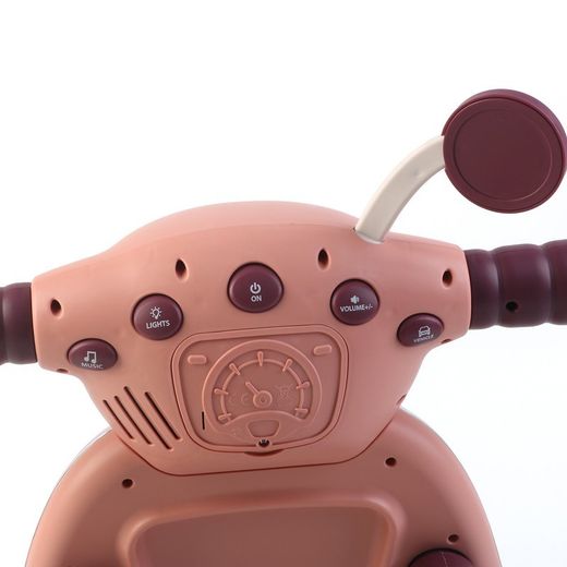 Corredore per bambini, 43 x 45 x 52 cm, in polietilene rosa | Collezione Baby Walker