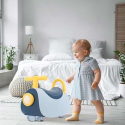 Corripiù, 46 x 20 x 35 cm, in polietilene blu | Collezione Scoot