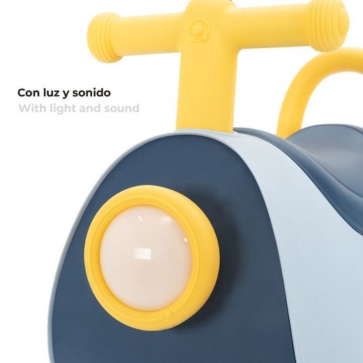 Corripiù, 46 x 20 x 35 cm, in polietilene blu | Collezione Scoot