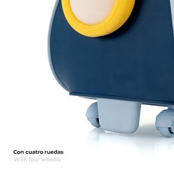 Corripiù, 46 x 20 x 35 cm, in polietilene blu | Collezione Scoot