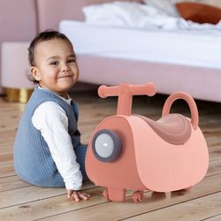 Corripiù, 46 x 20 x 35 cm, in polietilene rosa | Collezione Scoot