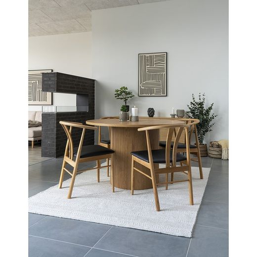 Quadro, 60 x 4 x 90 cm, su tela stampata in nero e beige | Collezione Lipari