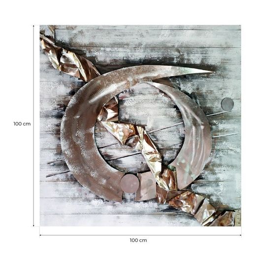 Cuadro abstracto, 100  x  100 cm |  Colección Serie Abstracto