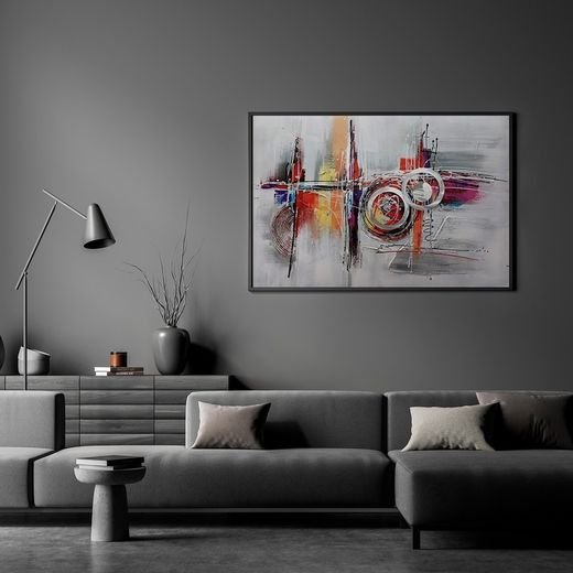Quadro astratto I, 120 x 80 cm | Collezione Serie Astratto