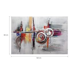 Quadro astratto I, 120 x 80 cm | Collezione Serie Astratto