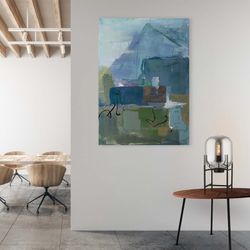 Quadro astratto multicolore II, 50 x 70 cm | Collezione Serie Abstracto