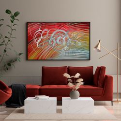 Quadro astratto serpente, 100 x 60 cm | Collezione Serie Astratto