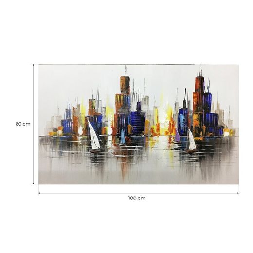 Quadro Astratto Vele, 100 x 60 cm | Collezione Serie Astratto