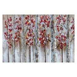 Cuadro de paisaje de árboles en otoño, 120  x  80 cm |  Colección Naturaleza