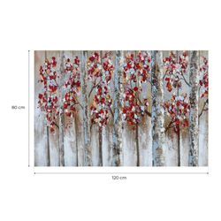 Cuadro de paisaje de árboles en otoño, 120  x  80 cm |  Colección Naturaleza