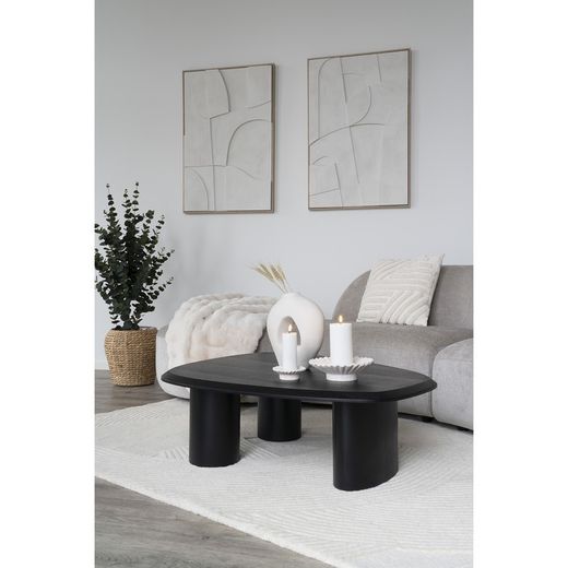 Quadro in rilievo, 60 x 3 x 90 cm, su tela bianca | Collezione Madeline II