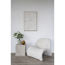 Quadro in rilievo, 60 x 3 x 90 cm, su tela bianca | Collezione Madeline II