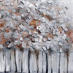 Quadro alberi, 120 x 80 cm, autunno | Collezione Naturaleza