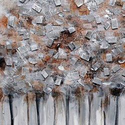 Quadro alberi, 120 x 80 cm, autunno | Collezione Naturaleza
