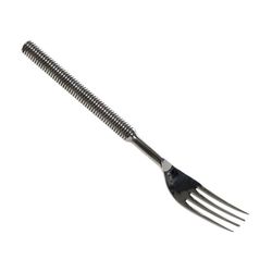 Cubertería de 16 piezas de acero inoxidable en plata | Colección Silver twister