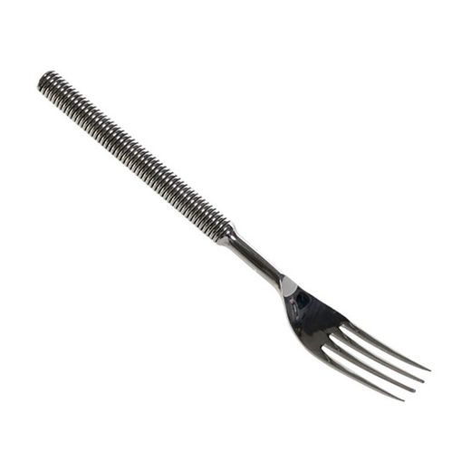 Cubertería de 16 piezas de acero inoxidable en plata | Colección Silver twister