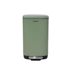 CATTERHOUSE Planeta 30L Metall-Recycling- und Abfalleimer, 33,5 x 30 x 60,5 cm, mit Pedal, herausnehmbarem Eimer und Soft-Close-Funktion – Modernes und praktisches Design für Küche und Bad