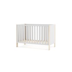 Culla, 123,2 x 65,5 x 80 cm, in legno di pino bianco e naturale | Collezione Esteban