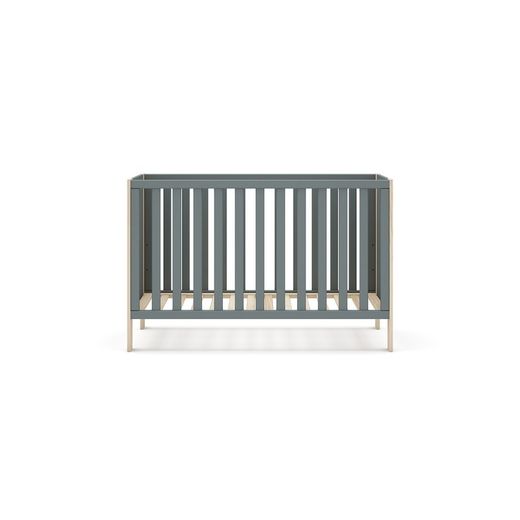 Culla, 123,2 x 65,5 x 80 cm, in legno di pino verde e naturale | Collezione Esteban