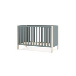 Culla, 123,2 x 65,5 x 80 cm, in legno di pino verde e naturale | Collezione Esteban