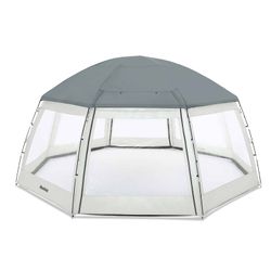 Tenda Rotonda per Piscine Fuori Terra 600x600x295 cm