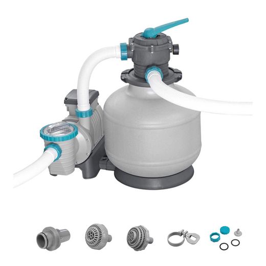 Filtre à sable Bestway 11.355 l/h pour piscines démontables