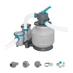 Filtre à sable Bestway 8.327 l/h pour piscines démontables