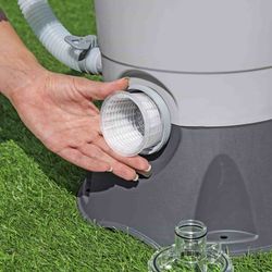 Filtre à sable Bestway pour piscine démontable 3.596 l/h, connexion 32 mm