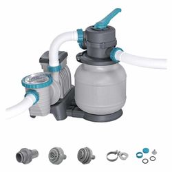 Filtre à sable Bestway 6.056 l/h pour piscines démontables