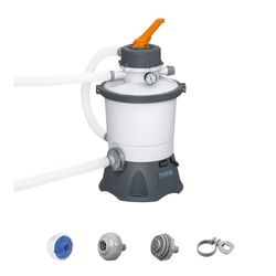 Depuradora de Arena Bestway Flowclear 3.028 L/h con Dispensador Químico