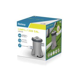 Filtro a cartuccia Bestway 1.249 L/h per piscine smontabili