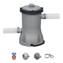Filtre à cartouche Bestway 2.006 L/h pour piscines démontables