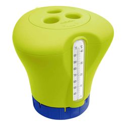 Kokido Thermo-Klor 2-in-1 Chlor- und Brom-Dispenser mit Thermometer
