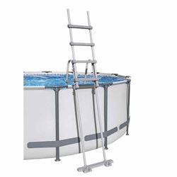 Échelle de Sécurité Bestway Flip & Lock pour Piscines de 122 cm