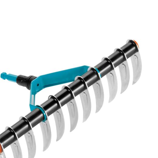 Escarificador de césped Gardena Combisystem, 35 cm de ancho, dientes galvanizados, compatible con mangos