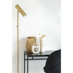 Scrivania, 100 x 45 x 75 cm, in legno e acciaio nero | Collezione Vita