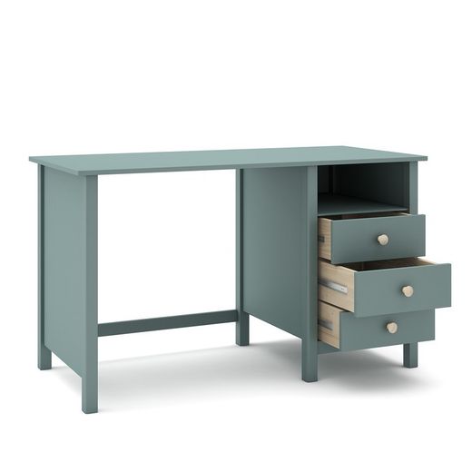 Scrivania, 120 x 54 x 74 cm, in legno di pino verde | Collezione Max