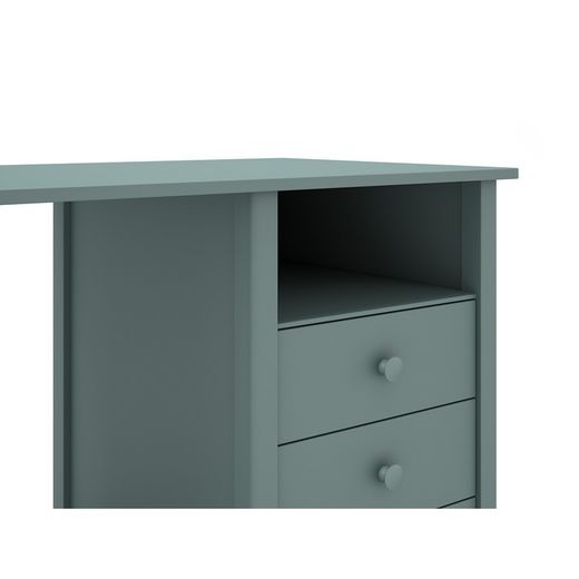 Scrivania, 120 x 54 x 74 cm, in legno di pino verde | Collezione Max