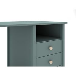 Scrivania, 120 x 54 x 74 cm, in legno di pino verde | Collezione Max