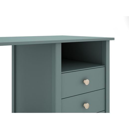 Scrivania, 120 x 54 x 74 cm, in legno di pino verde | Collezione Max